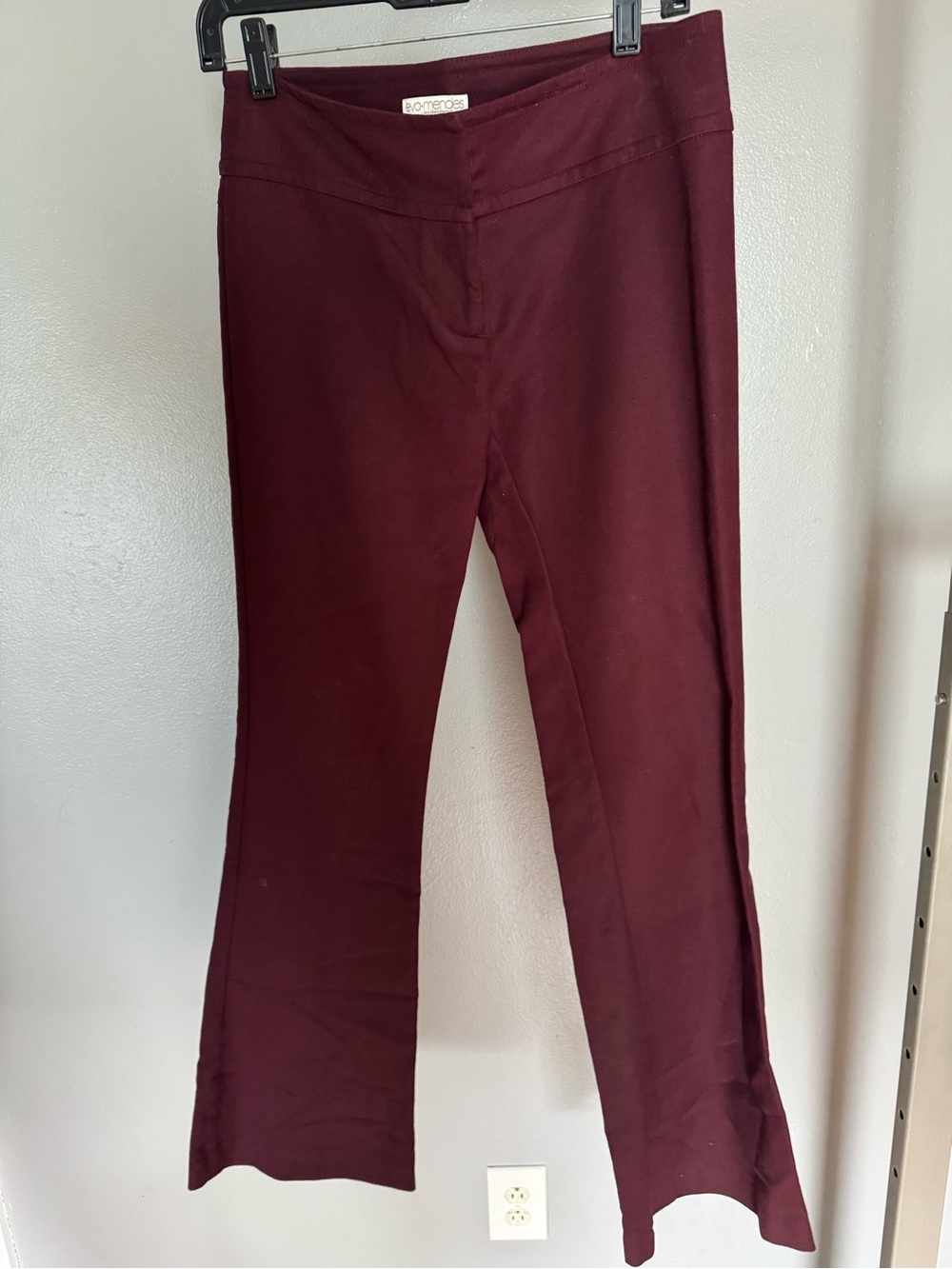 eva mendes for New York & Company Wine Trousers